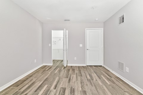 Empty Bedroom at Village Lakes, Orlando, Florida